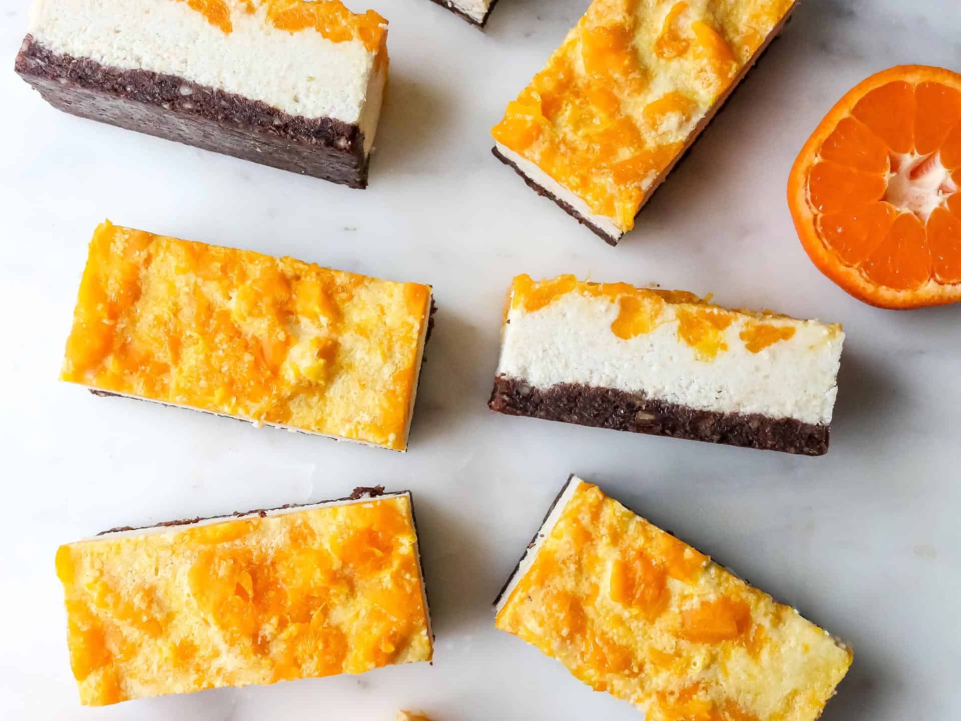 Tangerine bars
