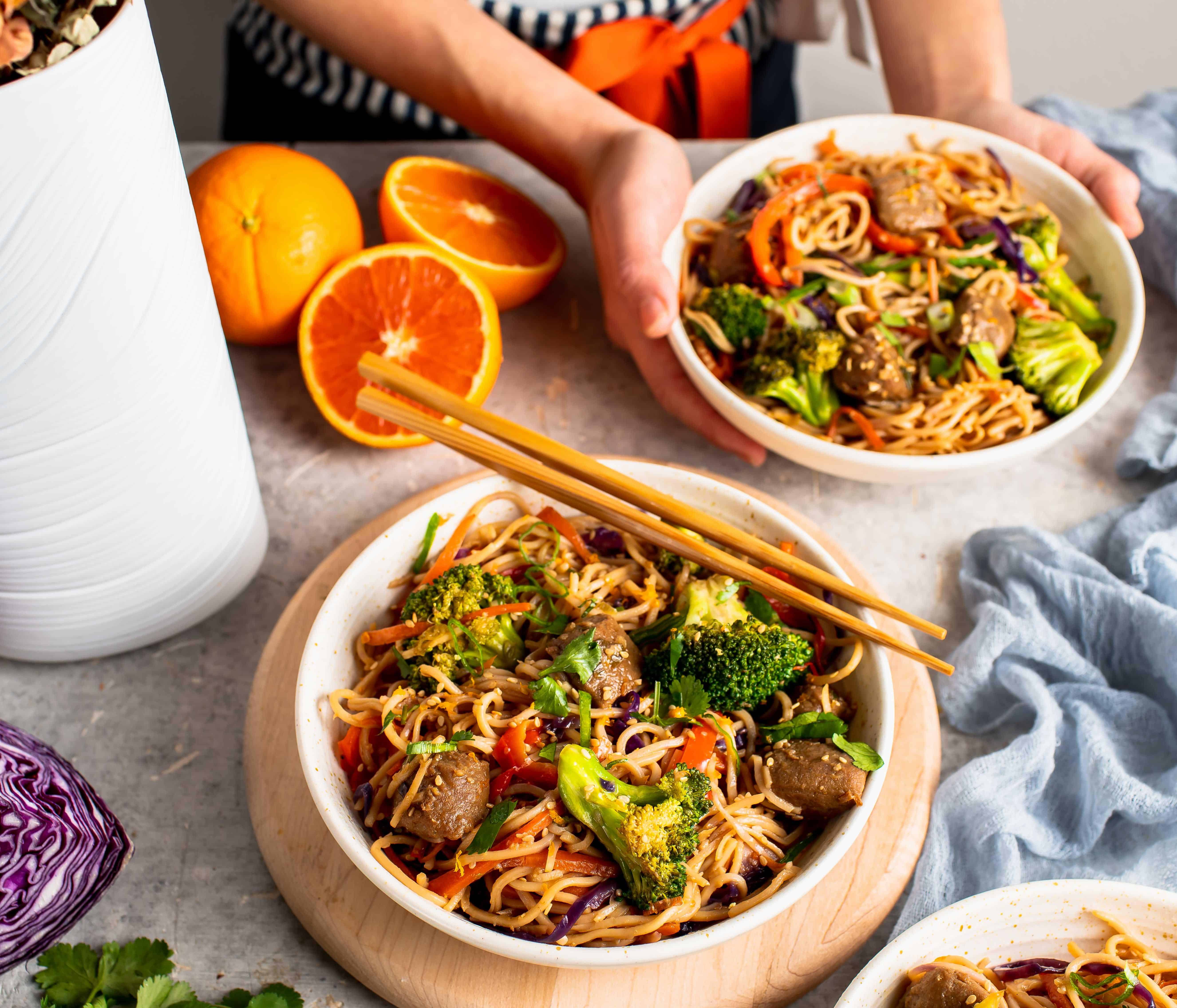 Orange Stirfry Beef