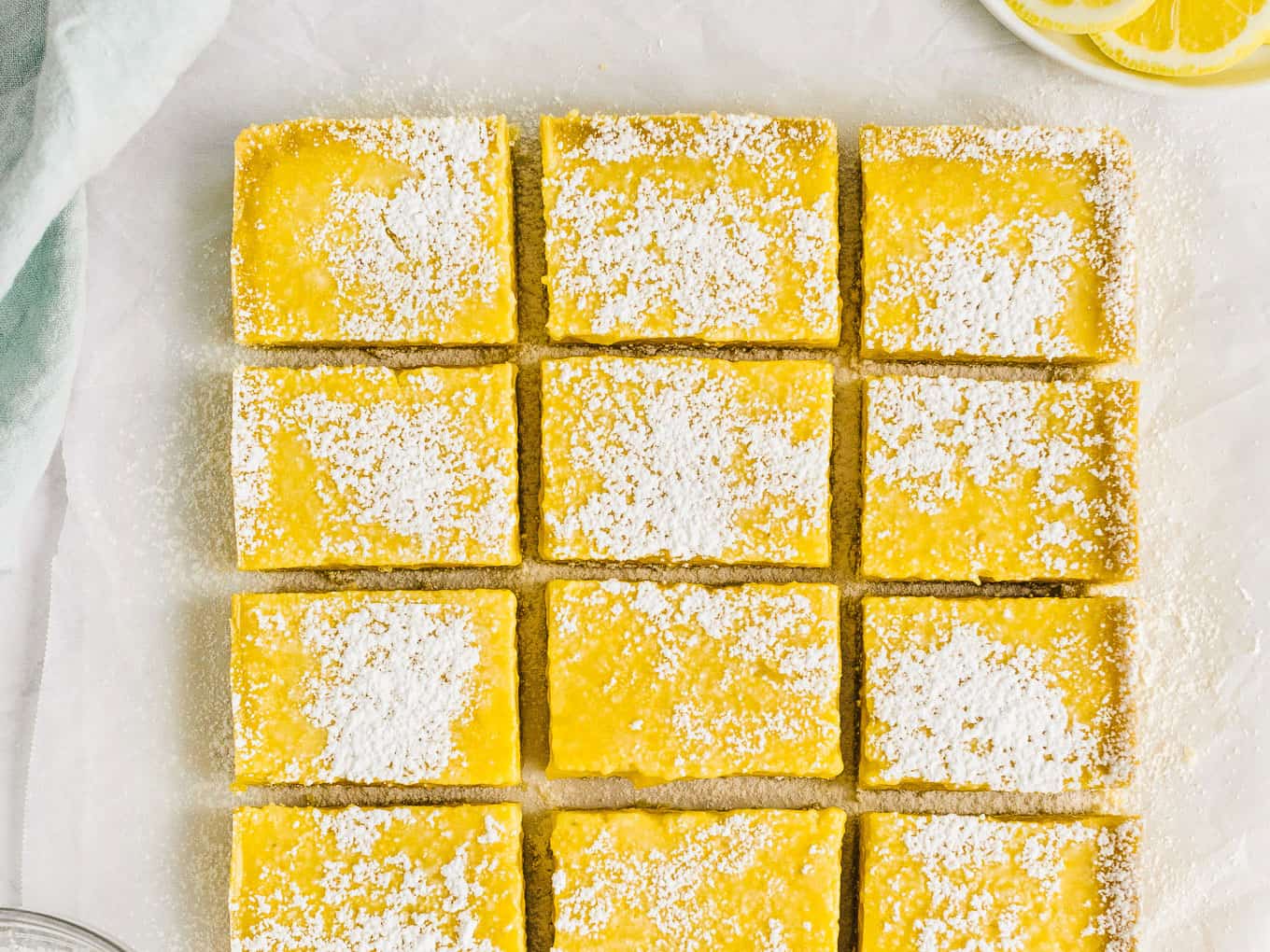 Grain Free Lemon Bars