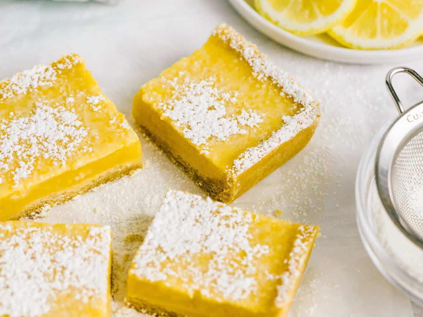 Grain Free Lemon Bars