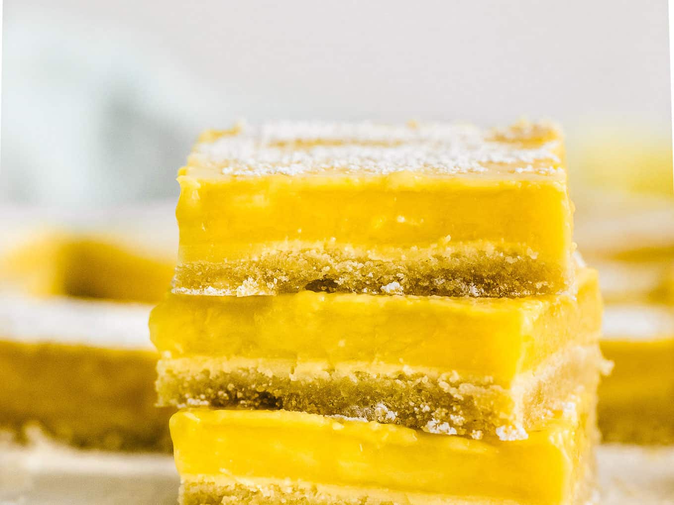 Grain Free Lemon Bars