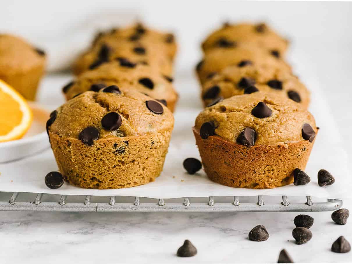 Orange-Chocolate-Chip-Muffins