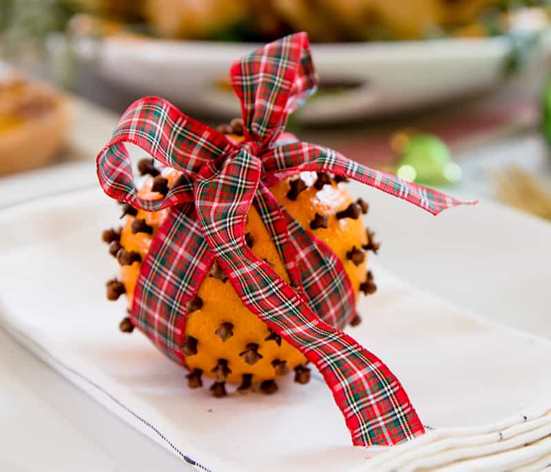 Grinch Navel Orange Ornament