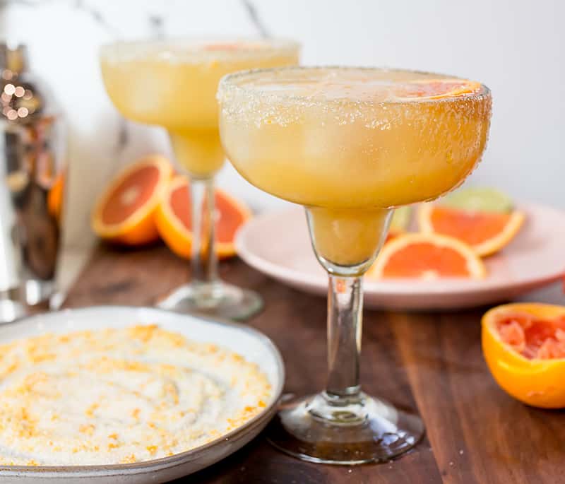 Blood Orange Champagne