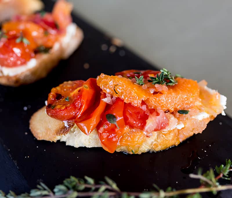 Citrus Bruschette