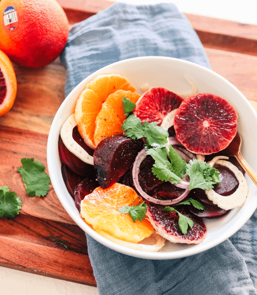 Blood and Navel Orange Beet Salad