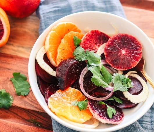 Blood and Navel Orange Beet Salad